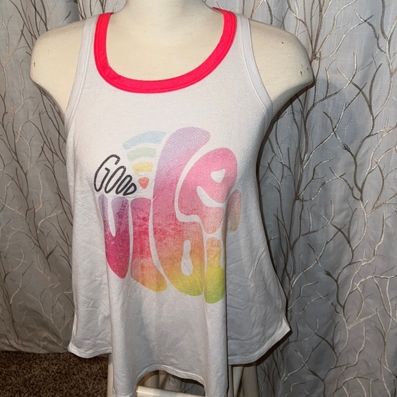 🛍️Colorful tank top. Good Vibes - Picture 1 of 5